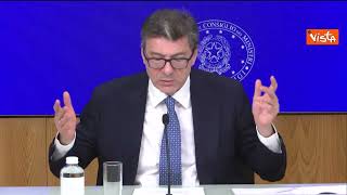 Def 2024 lintervento integrale di Giorgetti [upl. by Nylatsyrk663]