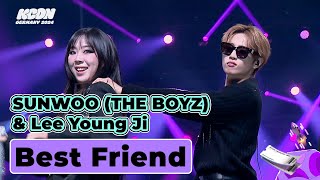 KCON GERMANY 2024 SUNWOO X LEE YOUNG JI  Best Friendfeat Dojacat [upl. by Gobert]