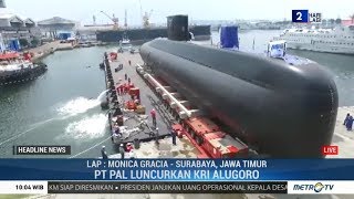 Kapal Selam Pertama Buatan Indonesia Resmi Diluncurkan [upl. by Kenton]