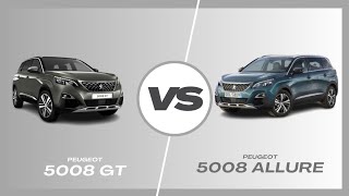 Peugeot 5008 GT Vs Peugeot 5008 Allure [upl. by Itsrik]