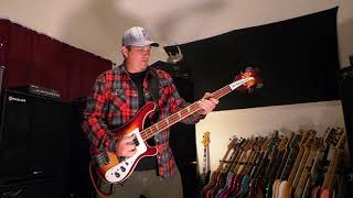 Bass Demo  Rickenbacker 4003 wBartolini pickups  Andy Irvine [upl. by Namad754]