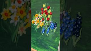 BLUE BONNETS 3dart flowers 3dflowers springflower artcommission diy art [upl. by Skyler449]