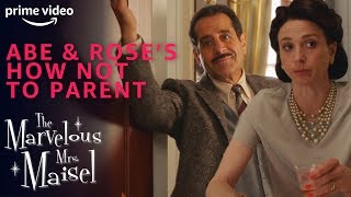 Abe and Roses Parental Advice  The Marvelous Mrs Maisel  Prime Video [upl. by Briano]