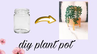 Easy pot making diy plant potMalayalam [upl. by Jarrow]