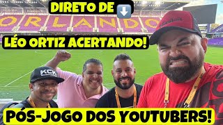 PÓSJOGOS DO FLAMENGO COM OS YOUTUBERS RUBRONEGROS MERCADO DA BOLA ORTIZ CHEGANDO [upl. by Claudian]