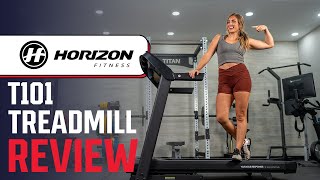 Horizon T101 Treadmill Review Lots of Features for Under 1000 [upl. by Keligot]