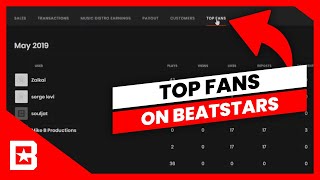 How To Access Your Top Fans On BeatStars [upl. by Bennink828]