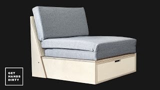 How to Make a Sofa Bed [upl. by Odlanyer]