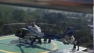 Helicopter Landing on Building [upl. by Buckie]