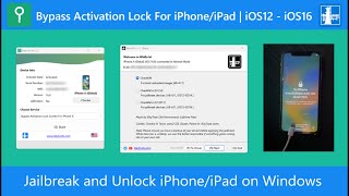 🔔 Jailbreak and Unlock iPhoneiPad on Windows Tutorial  iOS12  iOS16 2023 [upl. by Esikram]