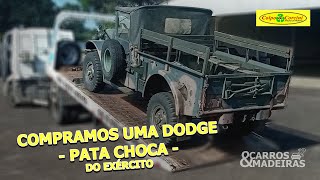 Compramos uma Dodge do exército pata choca [upl. by Saticilef]