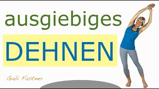 🌱 45 min ausgiebiges Dehnen  Stretching ohne Geräte [upl. by Fortin]