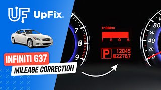 Infiniti G37 Speedometer Odometer Mileage ChangeFixCorrection on Instrument Cluster Speedometer [upl. by Barlow]