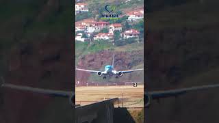 TUI Boeing 737 MAX Landing at Madeira Airport [upl. by Aaren]