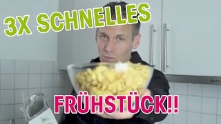 3x ein SCHNELLES Frühstück Patric Heizmann [upl. by Spencer]