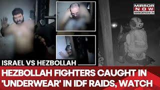 Israel Raids Hezbollah Underground Tunnels Fighters Caught In Underwear  Shocking Video Out [upl. by Wat]