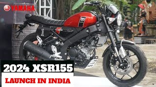 Yamaha Xsr 155 Launch Date Now Announced In India 2024😱PriceFeatures Yamaha Launch XSR155 In India [upl. by Atiluj524]