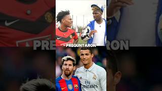 Pogba elige entre Messi y CR7 cristianoronaldo messi goat futbol pogba paulpogba speedy [upl. by Laved]