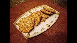 Crispy Oatmeal Cookies No Flour by Diane Lovetobake [upl. by Dub]