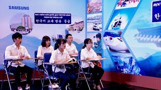 Thainguyen TV Học tiếng Hàn trình độ trung cấp  Bài 4 Giới thiệu bản thân 자기소개 [upl. by Crespi907]