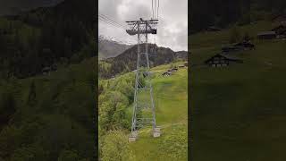 🥰 ⛰️ Eiger express cable car from Grindelwald to Eiger glacier Switzerland 🇨🇭 [upl. by Sunshine792]