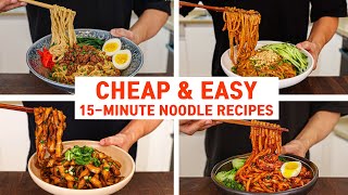 Cheap amp Easy 15 Minute Noodle Recipes For Noodle Lovers [upl. by Von]