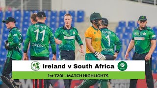 Ireland vs South Africa 1st T20I 2024  Match Highlights [upl. by Felix448]