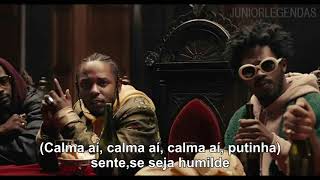 Kendrick Lamar HUMBLE Legendado [upl. by Yllut]