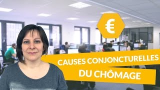 Les causes conjoncturelles du chômage  Economie Terminale STMG  digiSchool [upl. by Veedis]