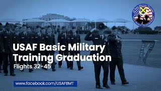 USAF Basic Military Training Graduation Ceremony Flights 3245  December 7 2023 [upl. by Milone]