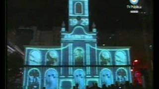 El show del Cabildo en 3D por el Bicentenario un paseo por la historia [upl. by Clevey]