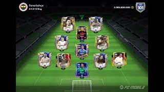 My new EA FC Mobile Team 101 GesOVR [upl. by Gwenneth]