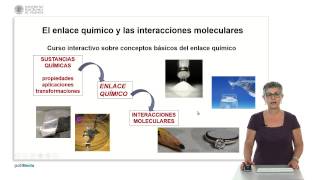 El enlace quimico y las interacciones moleculares  11101  UPV [upl. by Culliton]