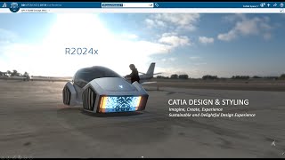 CATIA Design amp Styling 3DEXPERIENCE R2024x  Whats New [upl. by Eb]