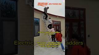 JIN YANG HU Electric Telescopic ladders for The Attic loftladder loftdesign manufacturing [upl. by Pradeep279]