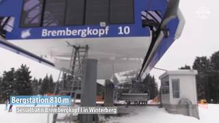 Sesselbahn Brembergkopf 1 in Winterberg [upl. by Fleischer400]