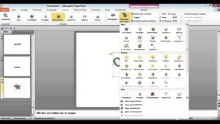 Animatie in powerpoint 2010 deel 1 [upl. by Tniassuot]