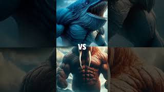 Blue whale VS Other sea creatures  Epic Battle  Wild Battles shorts [upl. by Kikelia]