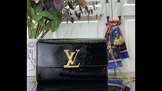 Louis Vuitton Pochette Louise M23756 Black [upl. by Cavanagh]