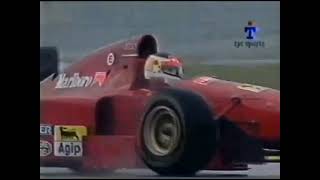 1995 April 06  Carlos Reutemann test Ferrari 412 T1  Buenos Aires [upl. by Egdirdle]