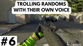 Trolling Randoms With Their Own Voice  BO6 Funny Moments｜6 [upl. by Ettie120]