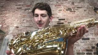 Yanagisawa AW01 sax play test video We are a proud authorized dealer for all Yanagisawa saxophones [upl. by Olra]