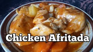 Chicken Afritada  Simple Chicken Recipe  How to cook Chicken Afritada [upl. by Diamond]