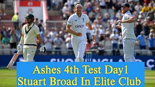 Highlights Australia vs England 4th Ashes Test Day1 Stuart Broad Picks 600 Wicket [upl. by Galatia529]