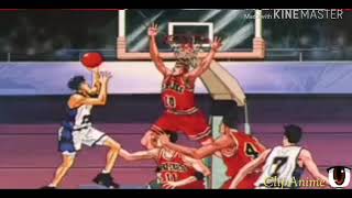 Sakuragi Galawang Henyo Shohoku vs Ryonan [upl. by Ahsinan]