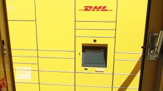 DHL stellt Packstationen für Konkurrenten auf [upl. by Kilby388]