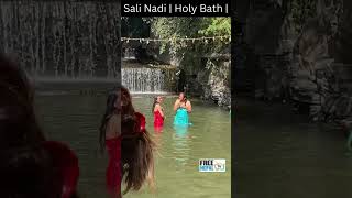 Sali Nadi  Holy Bath  salinadi madhavnarayan holybathing bathing shiva mahadev [upl. by Berhley]