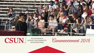 CSUN Commencement 2018 Engineering amp Comp Sci and Science amp Mathematics [upl. by Karlie]