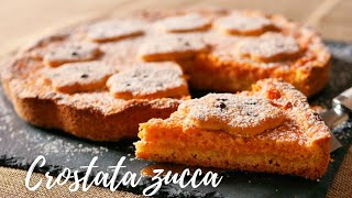 CROSTATA DI ZUCCA MELE E RICOTTA  UNA DELIZIA  RICETTA FACILE E VELOCE [upl. by Danae258]