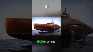 The Revolutionary Hydrogen Powered Super Yacht 🚤💨 shorts shortvideo [upl. by Clementas209]